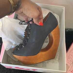 Spikes were added, they are screw on and can be removed.